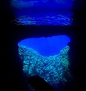 Mariners cave diving Vavau