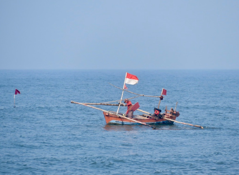 Fishermen near Bengkulu